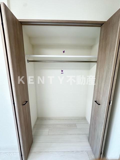 収納　大きなスペースがあり、収納には困りません