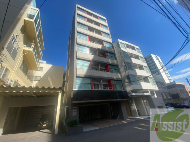 建物外観　札幌市中央区南２条東「シャルム大通東」