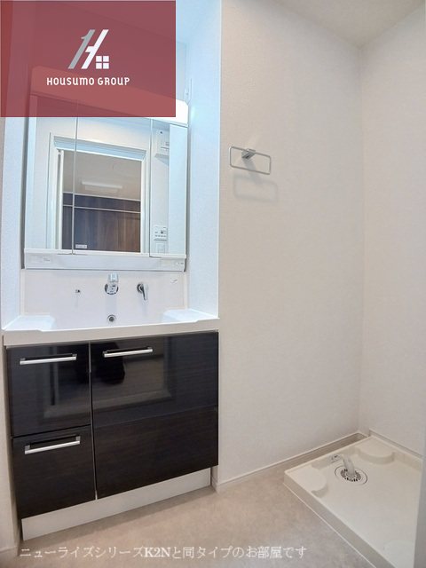 洗面設備　同施工会社・同型モデルの室内です。（参考写真・イメージ写真）