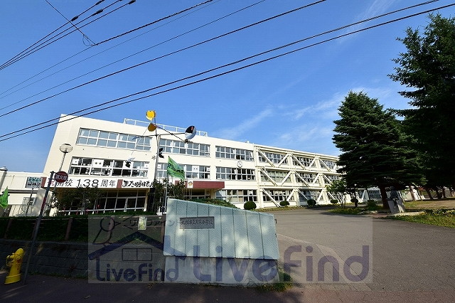 小学校　札幌市立月寒小学校（小学校）まで478m