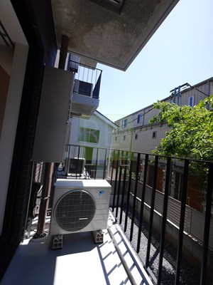 バルコニー　La REINA ICHIGAYA KAGACHO