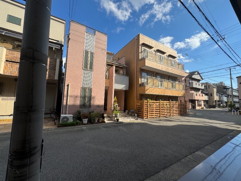 眺望　空が広く見えるバルコニーはうれしいですね