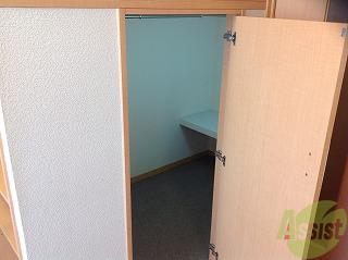 その他部屋・スペース　ウォークインクローゼットで収納バッチリ