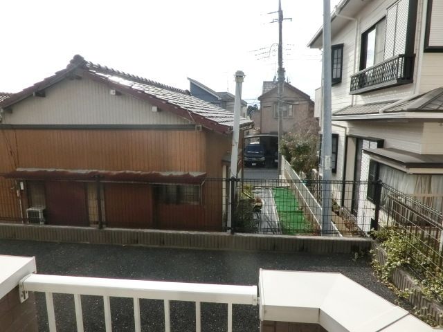 眺望　バルコニーからの景色です。