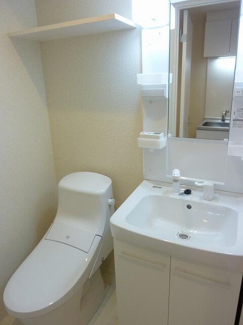 洗面設備　他号室　同施工参考写真