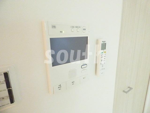 セキュリティ　安心のモニター付きインターホン♪