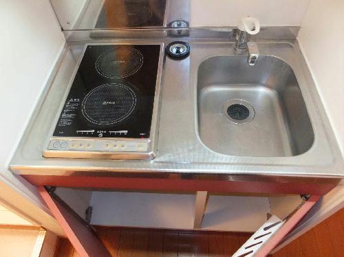 キッチン　2口コンロ