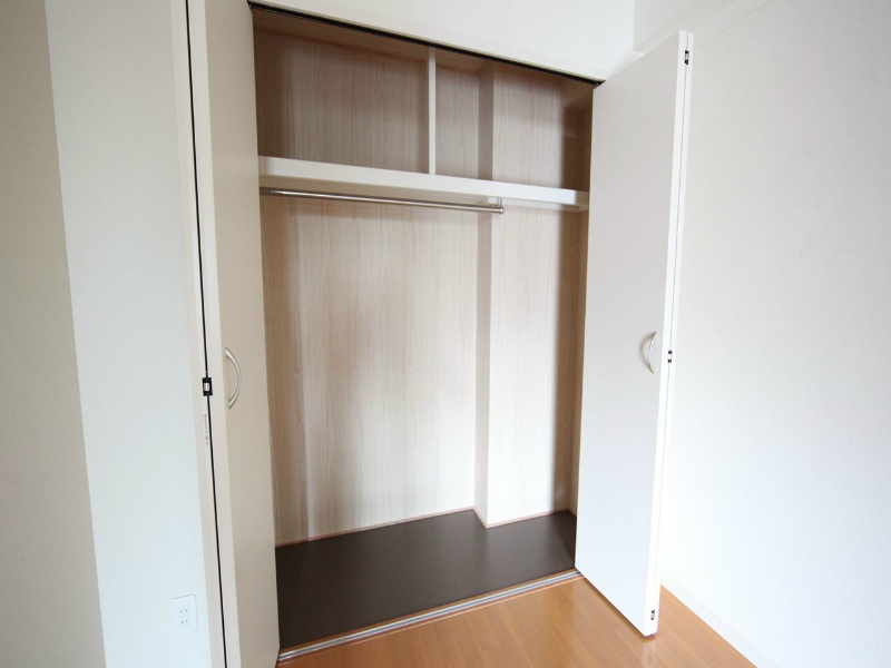 収納　クローゼット付　収納充実してます