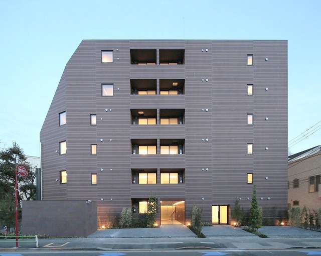 建物外観　外観は落ち着いています