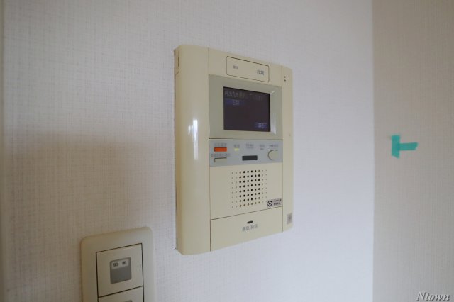 セキュリティ　モニター付きインターホンです