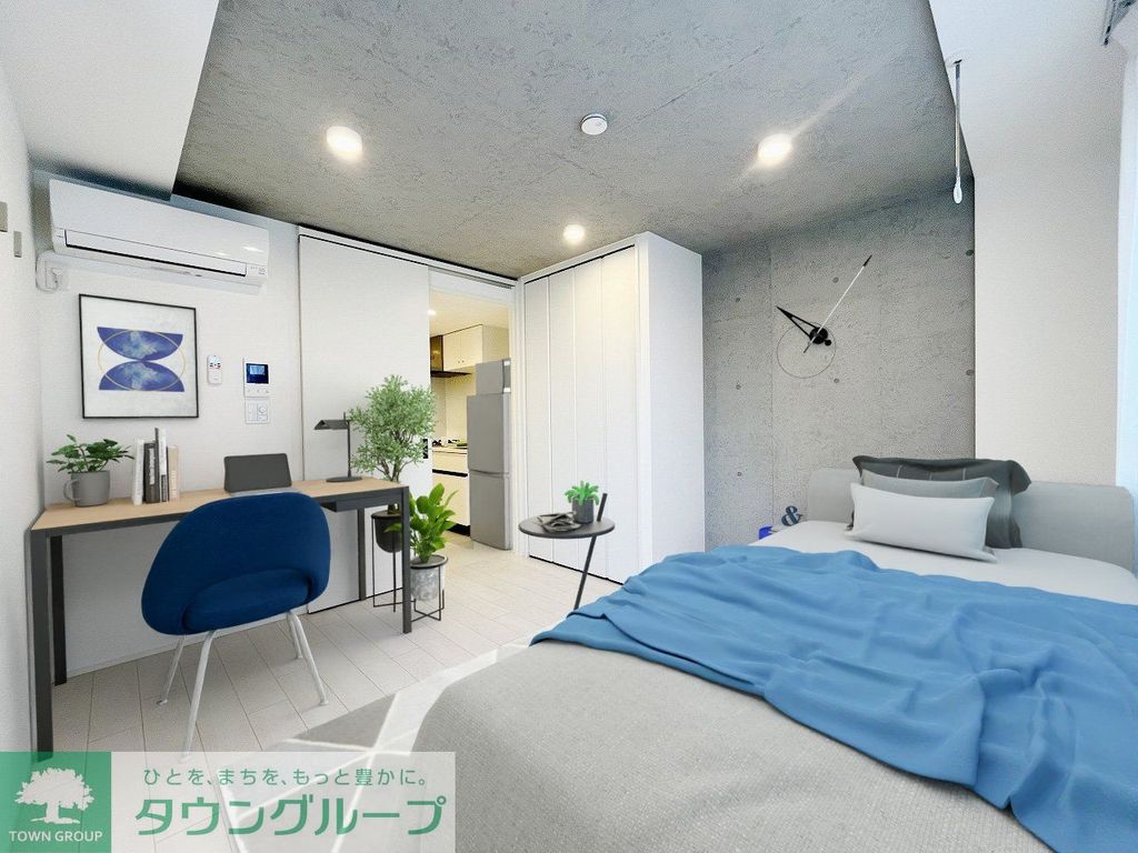 居室・リビング　家具、家電はイメージです