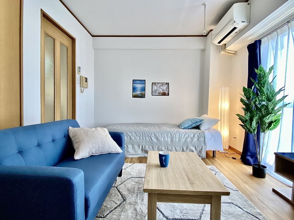 セキュリティ　引き戸は家具配置を邪魔しません