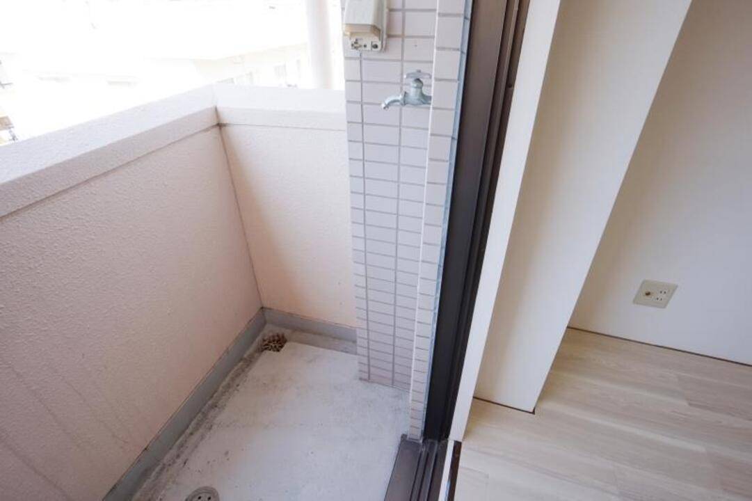 洗面設備　洗濯機置場