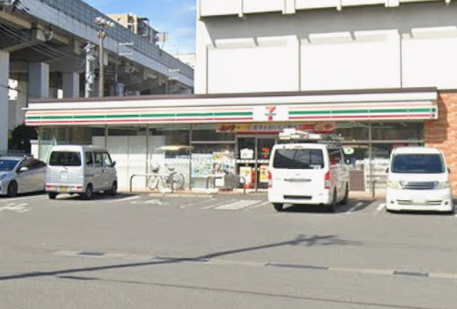 コンビニ　セブン-イレブン 東住吉中野２丁目店（コンビニ）まで598m