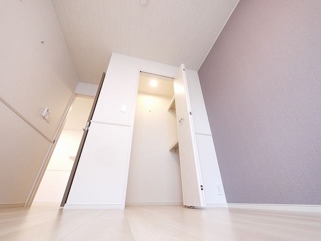 収納　ちょっとした収納スペースも充実しています