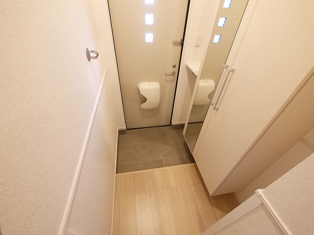 玄関　ゆったりとした玄関です