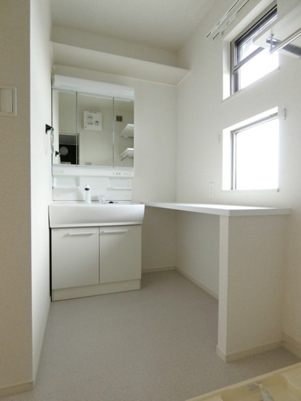 洗面設備　図面と現状に相違がある場合には現状を優先