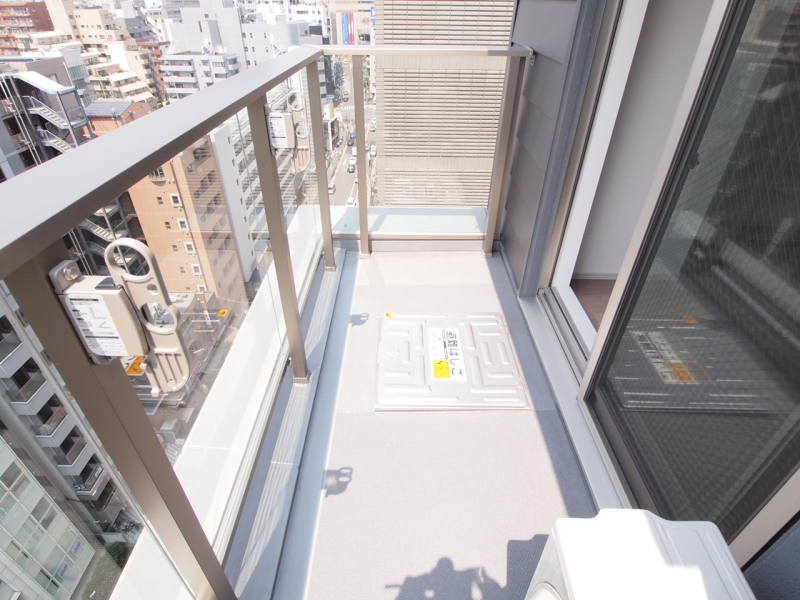 バルコニー　南向きのバルコニー