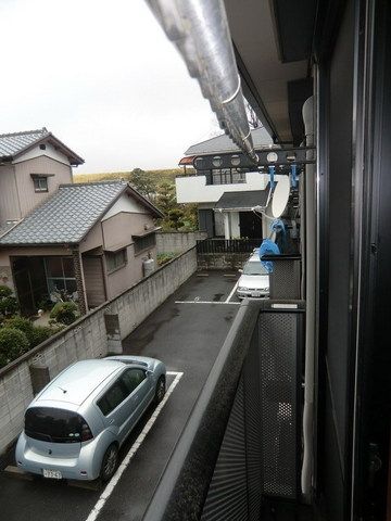 眺望　バルコニー