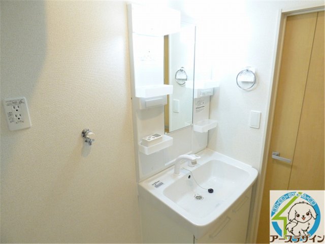 洗面設備　※パース写真