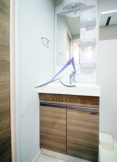 洗面設備　洗面台です。