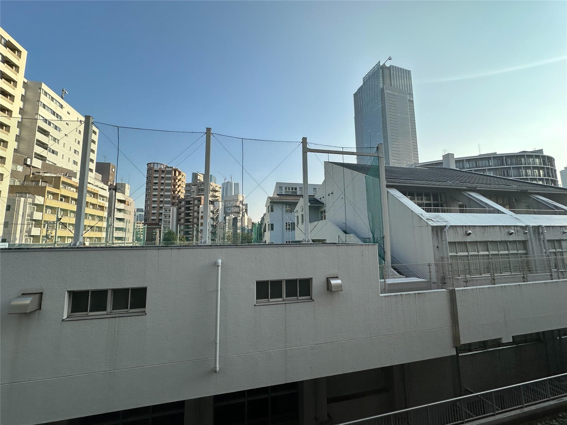 眺望　赤坂小学校前