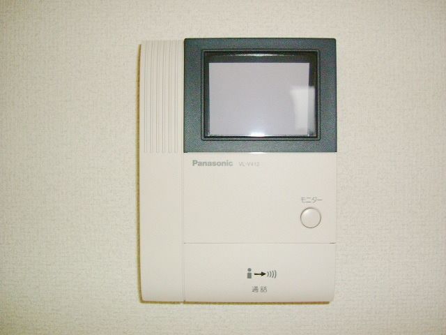 セキュリティ　顔が映ります