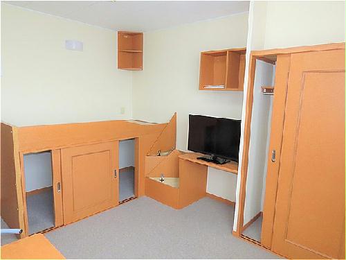 収納　クローゼット、ベッド下収納あり