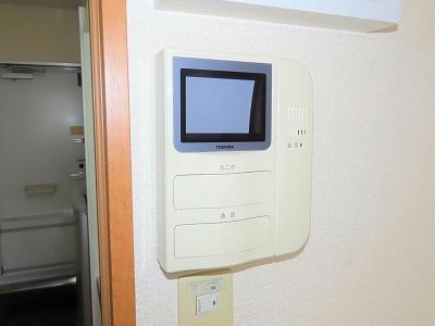 セキュリティ　モニター付きインターホンあり