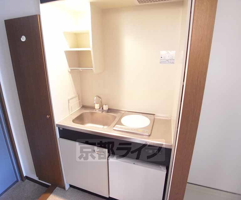 キッチン　冷蔵庫付です！