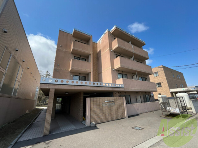 建物外観　札幌市北区あいの里三条「ラウルあいの里」