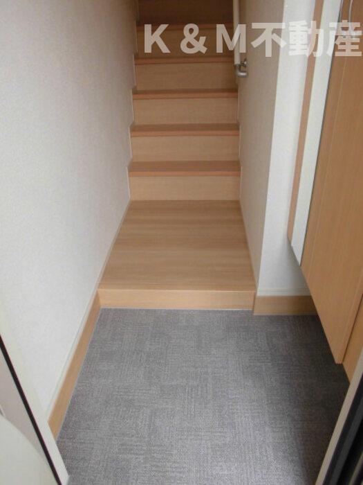 玄関　ゆったりとした玄関です