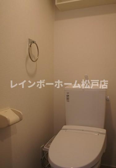 トイレ　ゆったりとした空間のトイレです