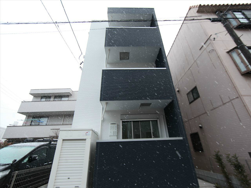 建物外観　外観　デザイナーズ　オートロック付