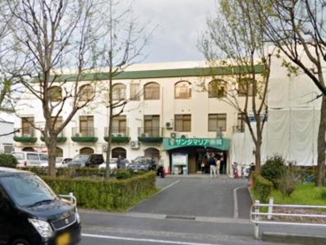 病院　医療法人朋愛会サンタマリア病院（病院）まで824m