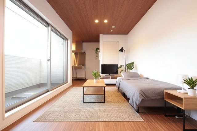 居室・リビング　ＣＧで家具等を配置したもので家具等は含まれません。