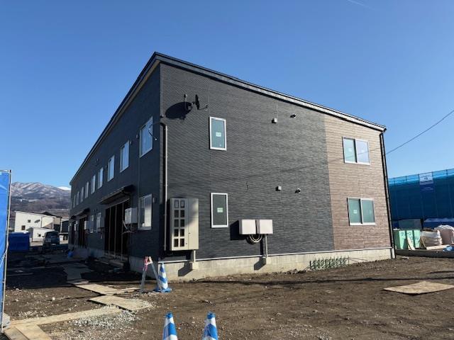 建物外観　外構工事前