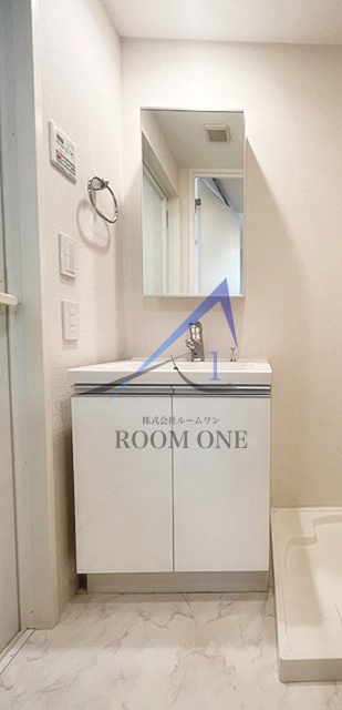 洗面設備　洗面台です。