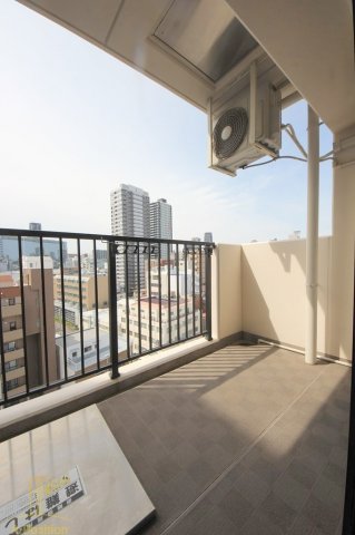 バルコニー　クリスタルブライト天満橋リバーサイド