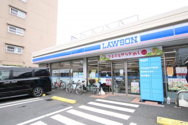 コンビニ　ローソン　市川福栄三丁目店（コンビニ）まで400m