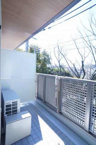 バルコニー　洗濯も干せるバルコニー♪