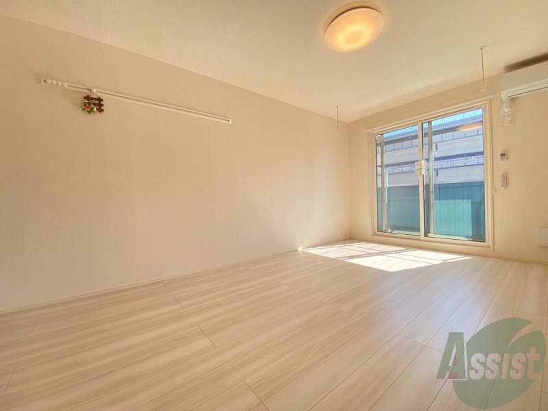 居室・リビング　９．３帖のリビングです。広々としていますね。