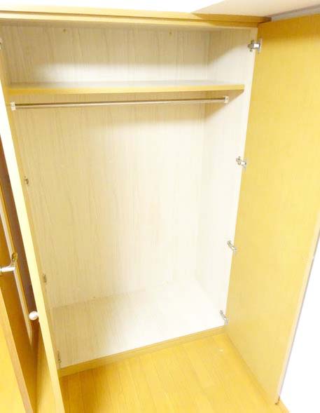収納　★ハンガーラック付き収納★