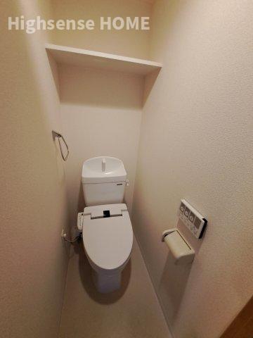 トイレ　清潔感のあるトイレです