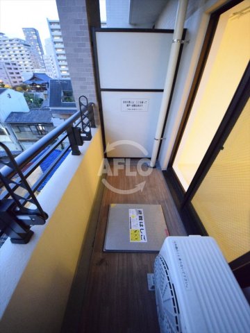 バルコニー　レジュールアッシュ天王寺堂ヶ芝　バルコニー