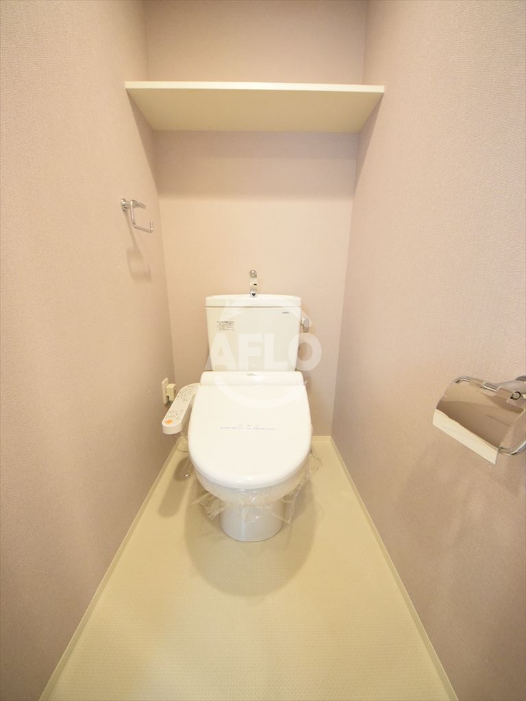 トイレ　レジュールアッシュ天王寺堂ヶ芝　温水洗浄便座