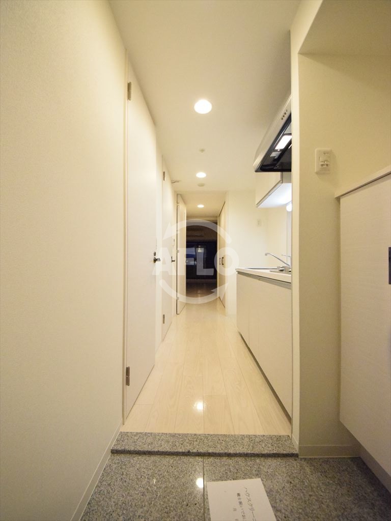 玄関　レジュールアッシュ天王寺堂ヶ芝　玄関