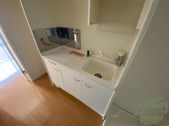 キッチン　キッチンは料理をする場所もしっかりあっていいですね～