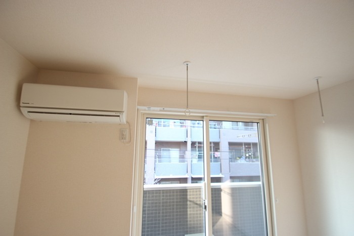 その他部屋・スペース　便利な室内物干し設置済み☆