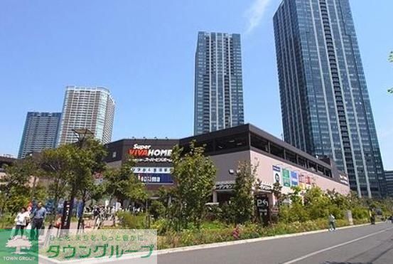 ショッピングセンター　ホームセンタースーパービバホーム豊洲店（ショッピングセンター）まで700m